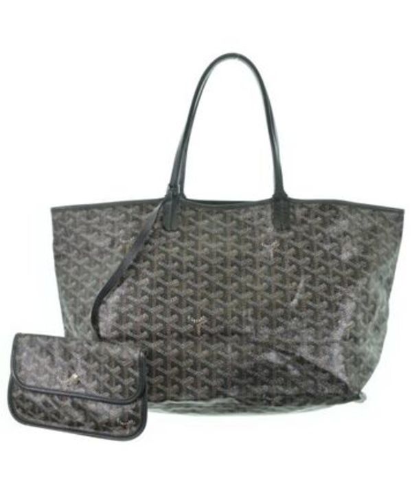 GOYARD トートバッグ 茶x黒x白(総柄) 4503825D0001