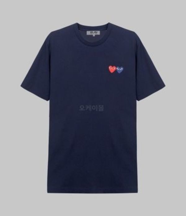 COMME DES GARCONS|SHORT-SLEEVED ROUND NECK T-SHIRTS (P1
