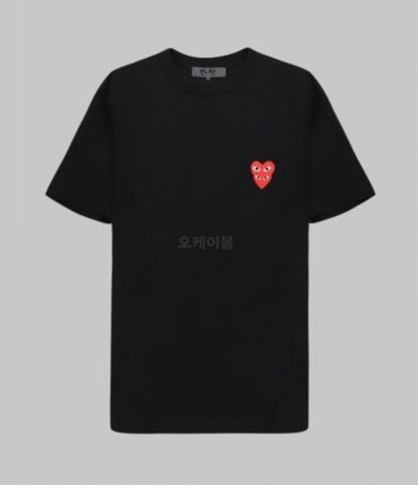 COMME DES GARCONS|SHORT-SLEEVED ROUND NECK T-SHIRTS (P1