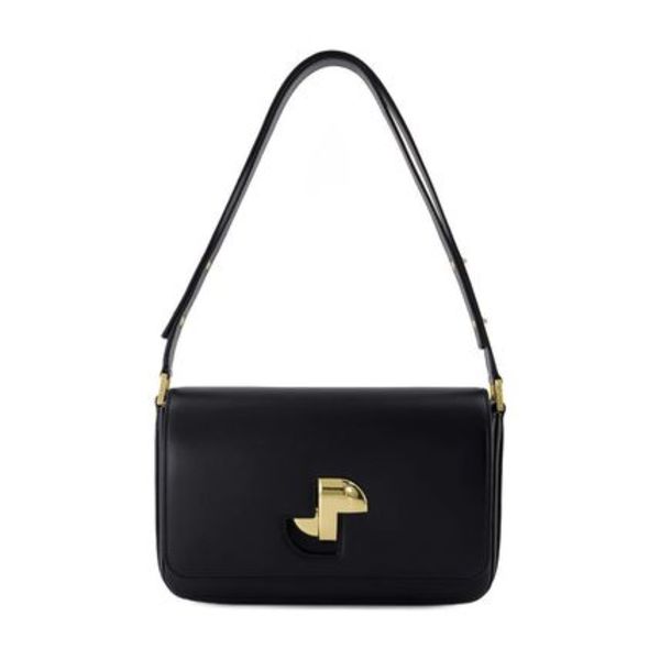 Jp Classic Shoulder Bag - PATOU - Leather - Black