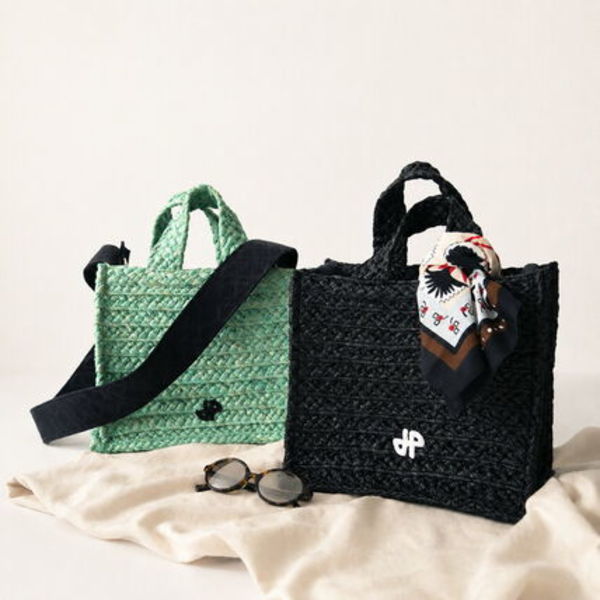 【国内即発】PATOU ラフィア JPトート スモール
