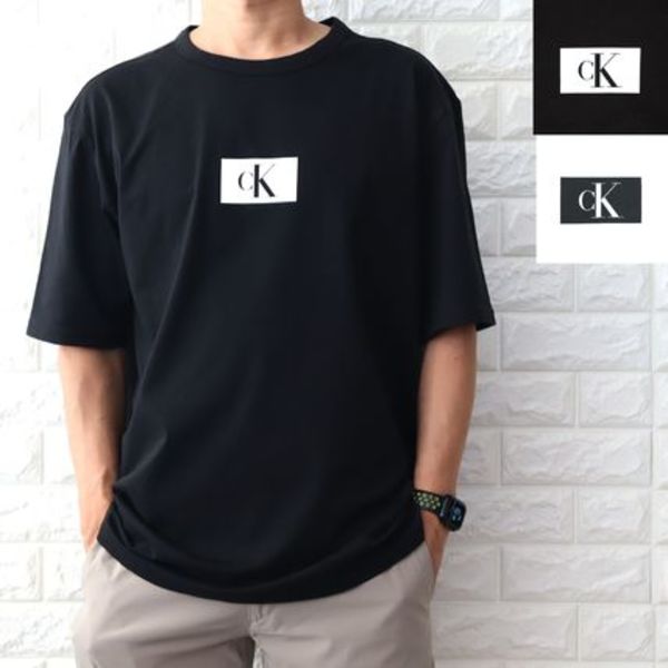 CALVIN KLEIN カルバンクライン CK ボックスロゴ Tシャツ