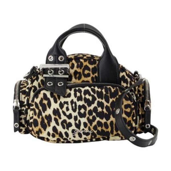 Bucky Polochon Small Crossbody - Ganni - Nylon - Printed