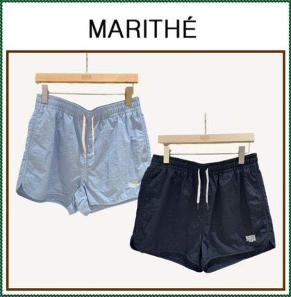 【MARITHE】MARITHE SPORT W NYLON SHORTS/追跡付