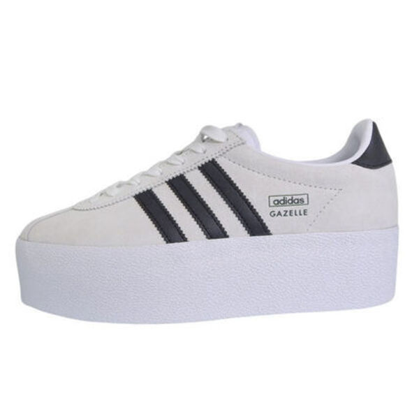adidas 厚底スニーカー IH1289 Gazelle Up IVORYBLACK