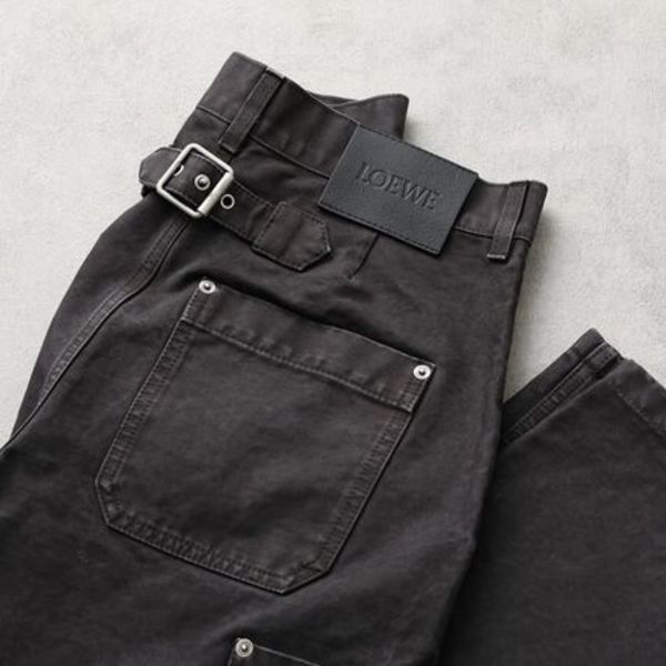LOEWE チノパンツ H526Y04WJH コットン ペインター