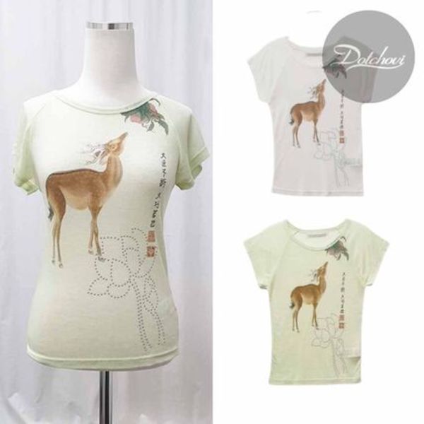 SCULPTOR Zen Deer Tee HJ6D0776