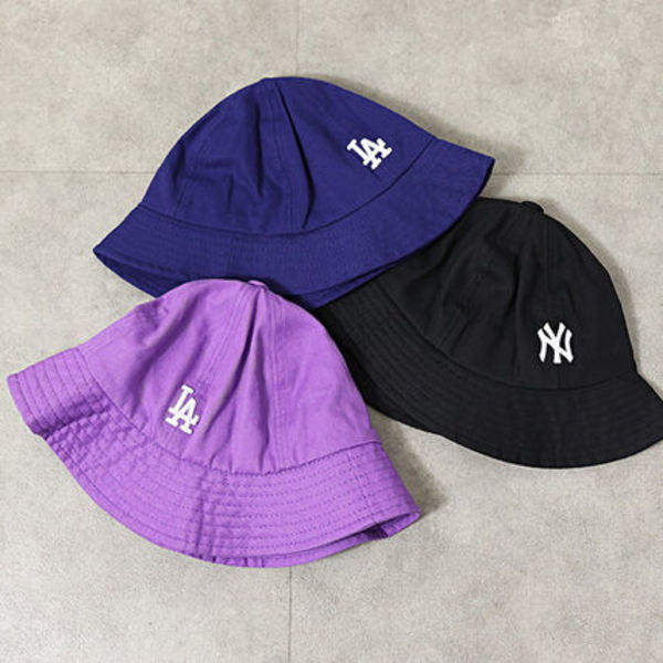 MLB Korea KIDS バケットハット 7AHTD771N コットン 帽子