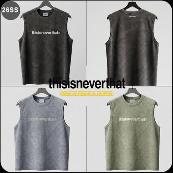 [Thisisneverthat]★韓国大人気★T-Logo Sleeveless