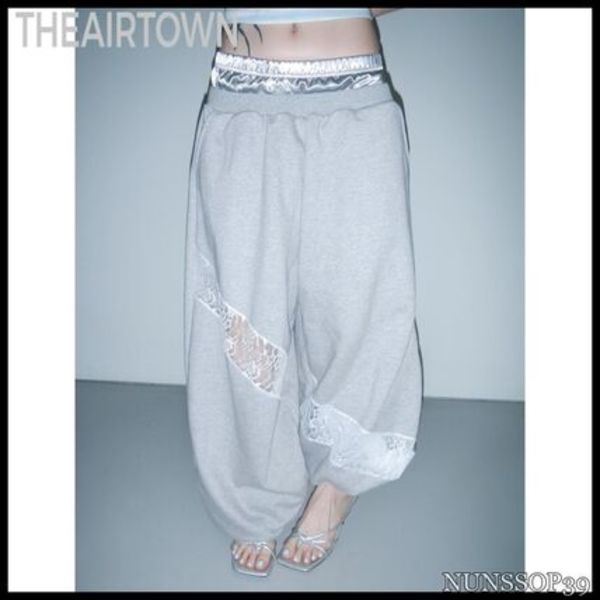 THEAIRTOWN | satin sagging pt (2 color)