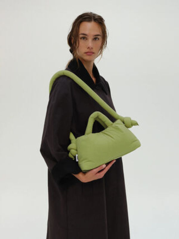 オレンド ハンドバッグ グリーン MINI ONA SOFT BAG【RSL】