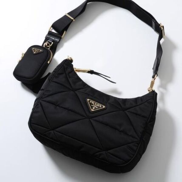 PRADA ショルダーバッグ 1BC151 RDJN ホーボーバッグ