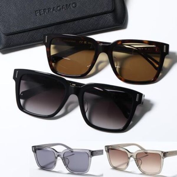 FERRAGAMO サングラス SF2044SLB ウェリントン型