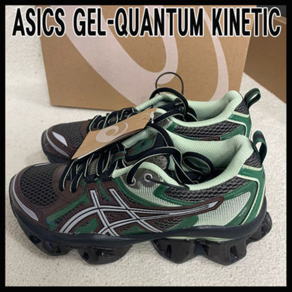 ☆ASICS☆ GEL-QUANTUM KINETIC DARK SEPIA SHAMROCK GREEN