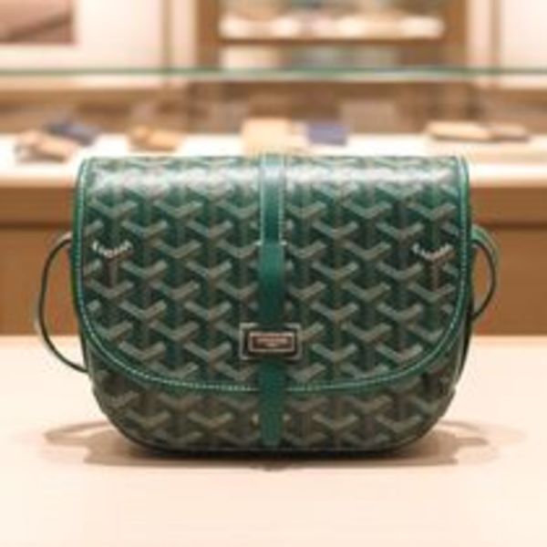 GOYARD【VINTAGE】ベルヴェデーレPM ショルダーバッグ グリーン