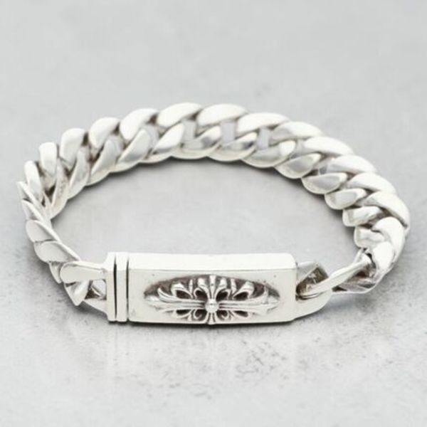 CHROME HEARTS ベイビーID フローラルクロス ブレスレット