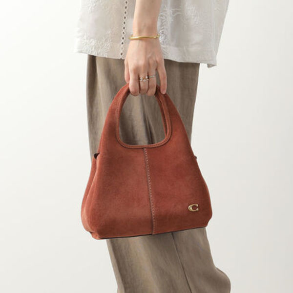 COACH ショルダーバッグ SUEDE LANA SB 23 ラナ CBZ95