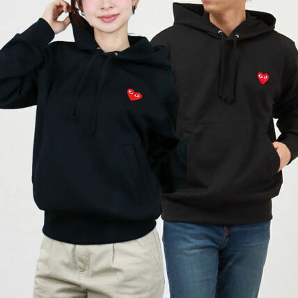 COMME DES GARCONS パーカー スウェット PLAY T174