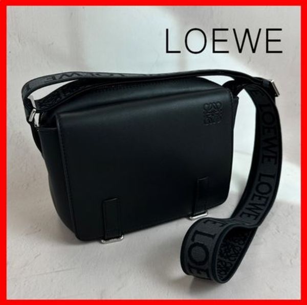 ★人気★【LOEWE】★ロエベ ミリタリーメッセンジャーバッグXS★
