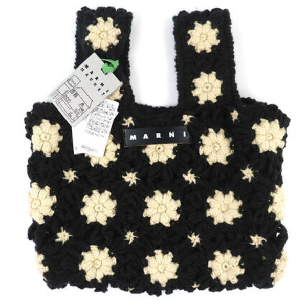 未使用品 MARNI MARNI MARKET クロシェ ミニ フィッシュ バッグ