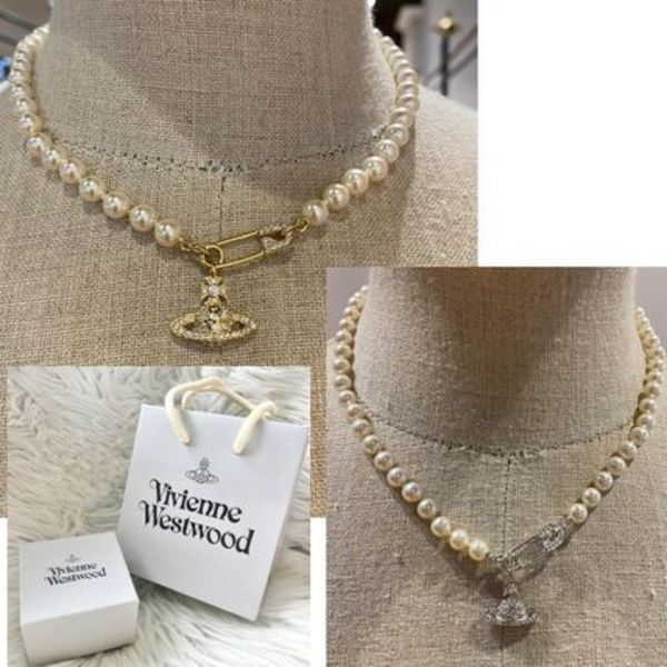 ◆VivienneWestwood◆LUCRECE PEARL ネックレス