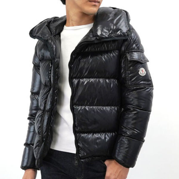 【美品】MONCLER モンクレール NEUVIC ダウンジャケット BLACK