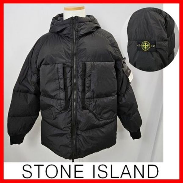 ★韓国の人気★【STONE ISLAND】★メンズ ダウンジャケット★