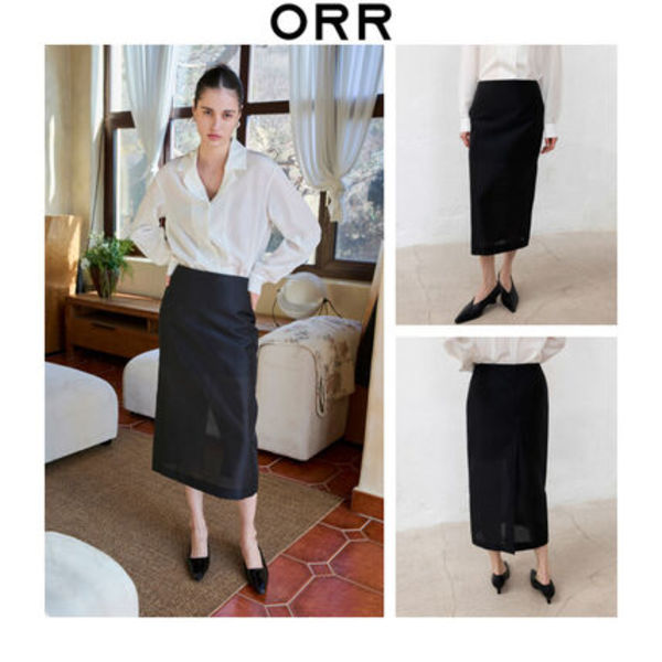 ORR 26SS Shimmer straight skirt ♡Love moments♡