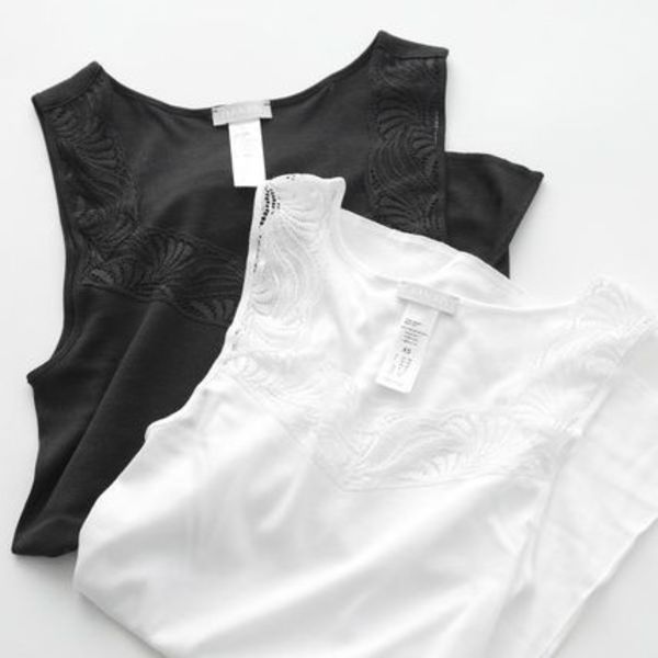 HANRO タンクトップ 07 1837 ノースリーブ アンダーウェア
