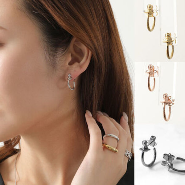 VivienneWestwood フープ ピアス VERA EARRINGS オーブ