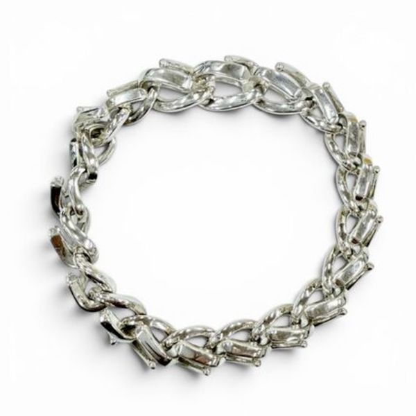 極美品 TIFFANY&Co. フォージ ミディアム リンク ブレスレット