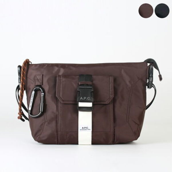 A.P.C. ショルダーバッグ TREK SATCHEL メンズ