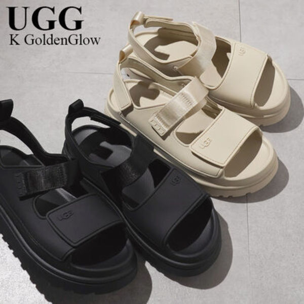 【大人もOK】UGG アグキッズ サンダル GoldenGlow 1152813K