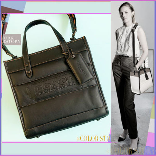 【COACHブティック】●ラグスポ●ストラップ付トート●キルト 22