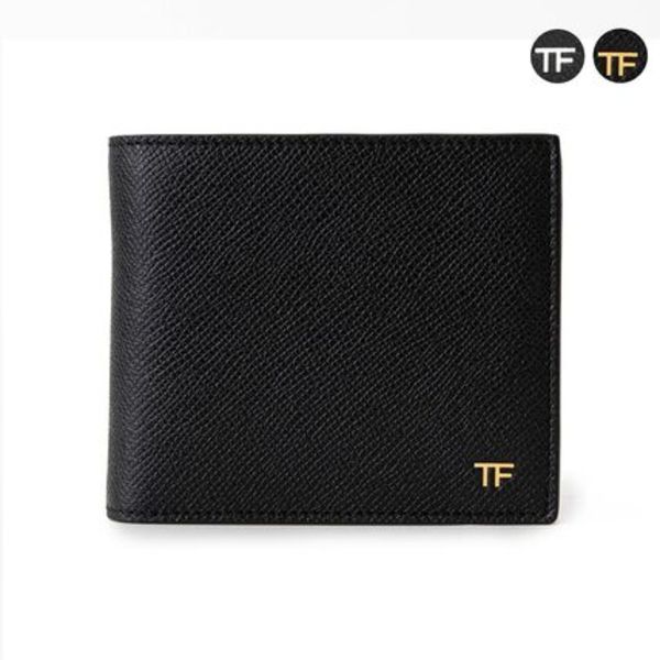 TOM FORD メンズ 二つ折り財布(小銭入れ付き) YM278T