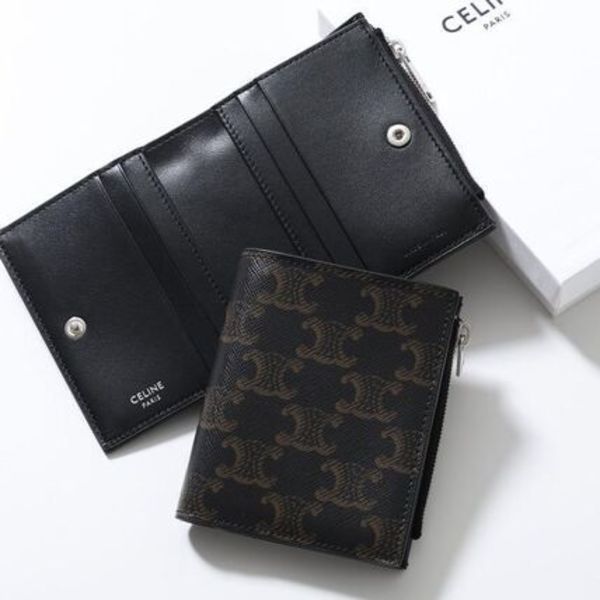 CELINE 二つ折り財布 COMPACT WALLET 10E492BZR