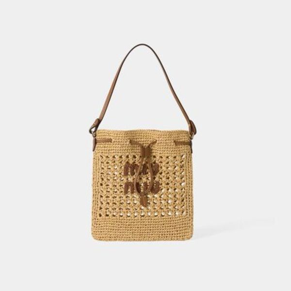 送関込★MiuMiu★レディース かごバッグ
