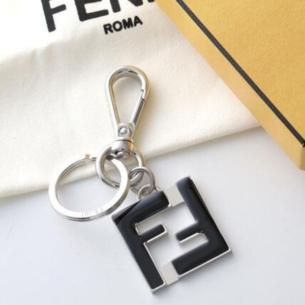 FENDI キーホルダー 7AP107 B09 キーリング FFロゴ