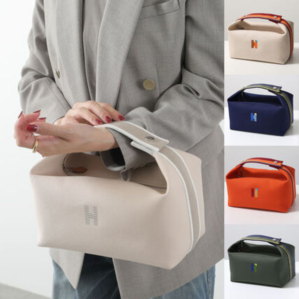 HERMES ハンドバッグ BRIDE A BRAC GM トワルアッシュ