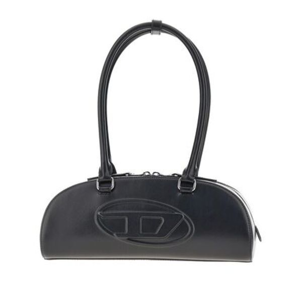 DIESEL 1DR Dome レザー ボウリング バッグ X10641P8279