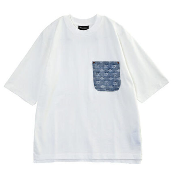 D2 Monogram ポケット Tシャツ S74GD1554-D20106-100