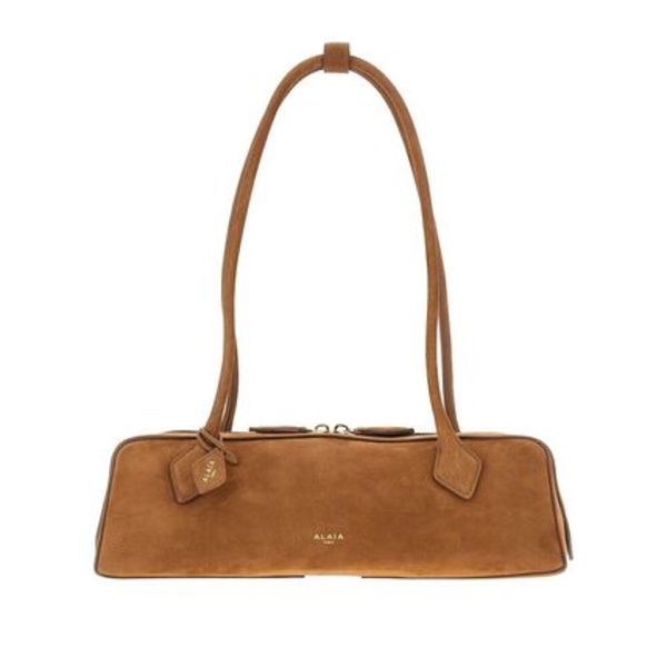 ALAIA レザー ミディアム Teckel バッグ AA1S06033CA214