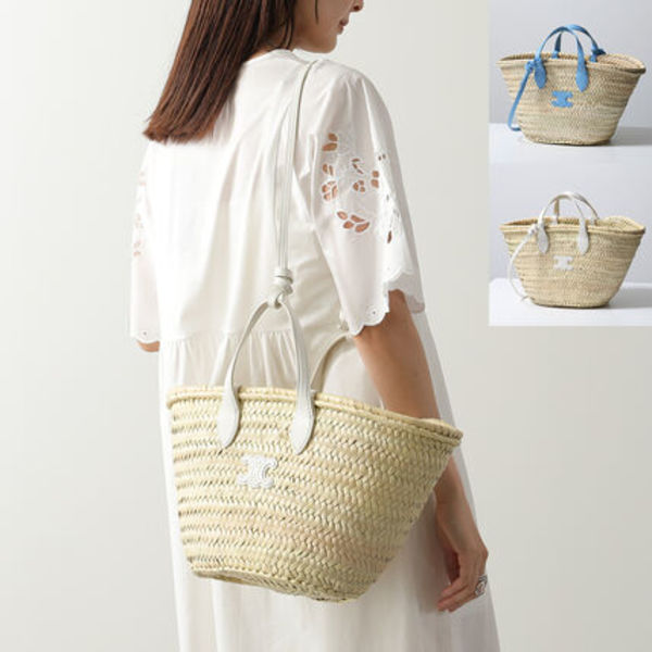 CELINE かごバッグ TEEN TRIOMPHE PANIER L104F3E95