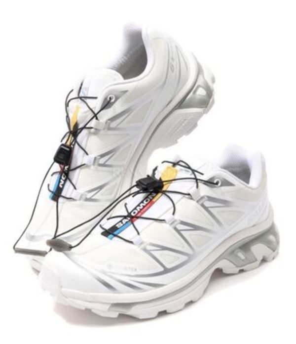 SALOMON|SNEAKERS (XT-6 GTX (White/White/Ftw Silver)(L47