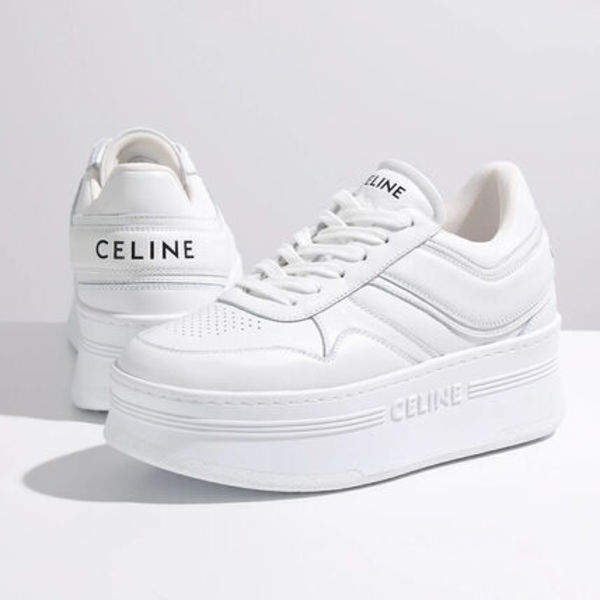 CELINE ブロックスニーカー 346163338C ウェッジアウトソール