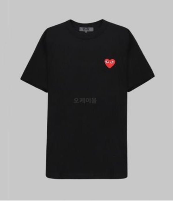 COMME DES GARCONS|SHORT-SLEEVED ROUND NECK T-SHIRTS (P1
