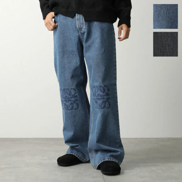 LOEWE ジーンズ ANAGRAM BAGGY JEANS S359Y11XEB
