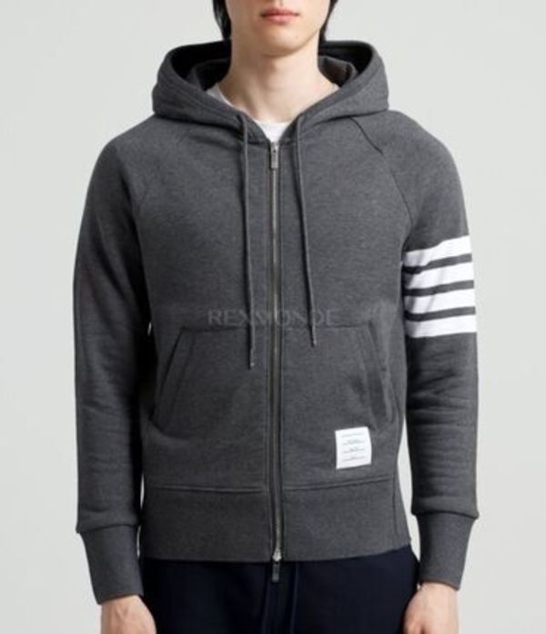 Thom Browne|HOOD/ZIP-UP (MJT022H 00535 025)