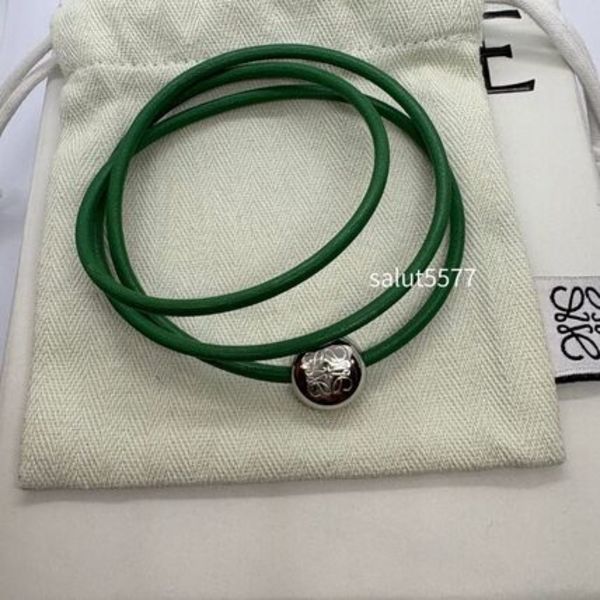 【国内発送! 】LOEWE PEBBLE ペブル ブレスレット レザー 3連