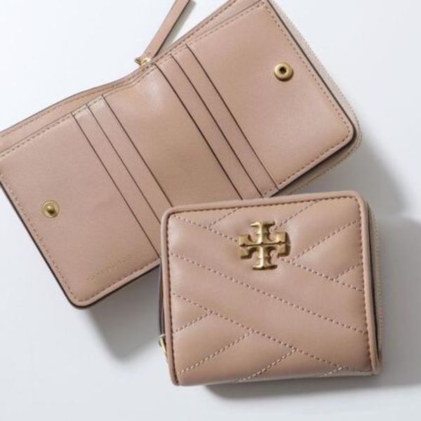 TORY BURCH 二つ折り財布 KIRA CHEVRON 90344